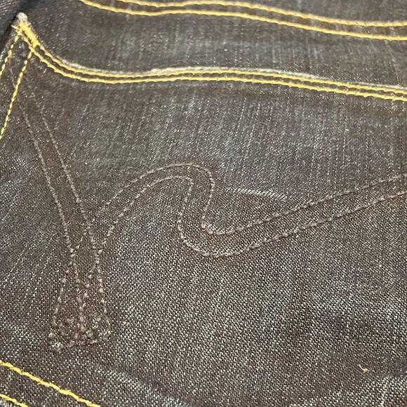 Citizens of Humanity AVA low rise straight leg dark denim Jeans size 26 - Picture 3 of 6